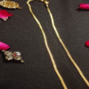 Classic Shine – Sleek 1 Gram Gold Polish Flat Chain - Divy Gold