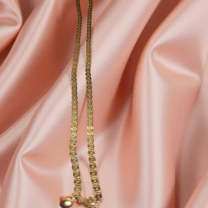 Elegant Oval-Link Gold Polished Chain for Women Divy Gold